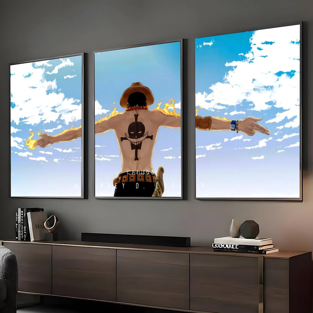 Anime Cosplay Wallpaper - Pôster decorativo com design de anime