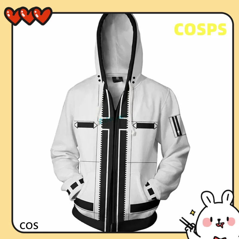 Anime Cosplay Couple - NO5 Anime jogo moletom com capuz