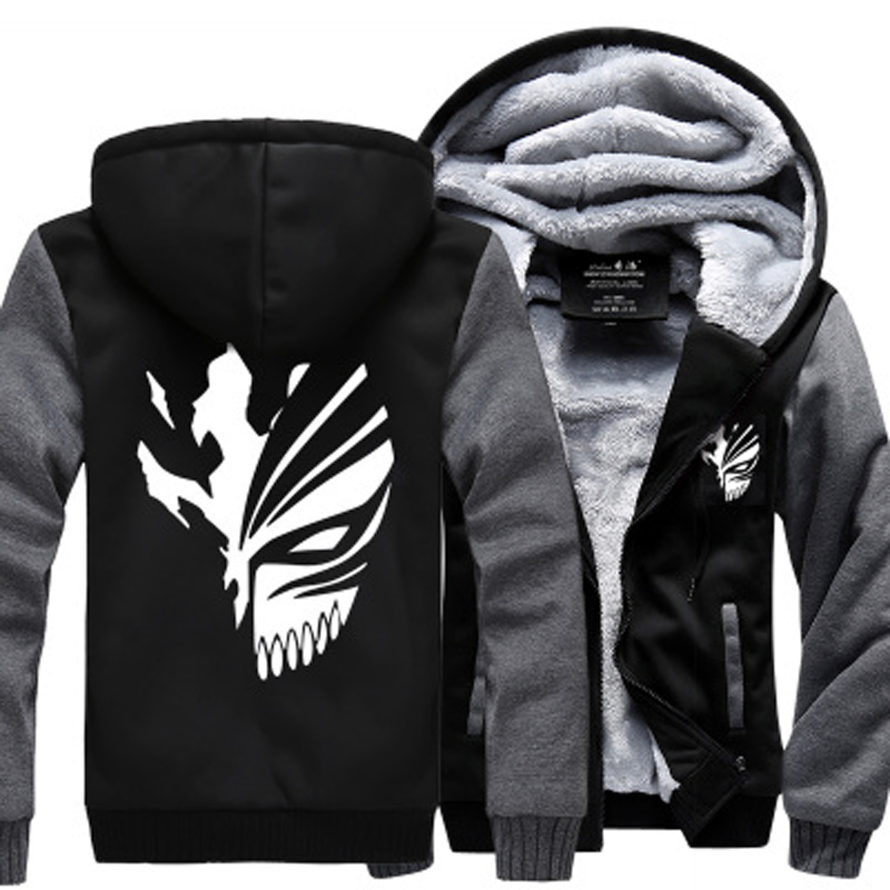 Bleach Captain Coat - Anime lixívia moletom masculino 2023 inverno