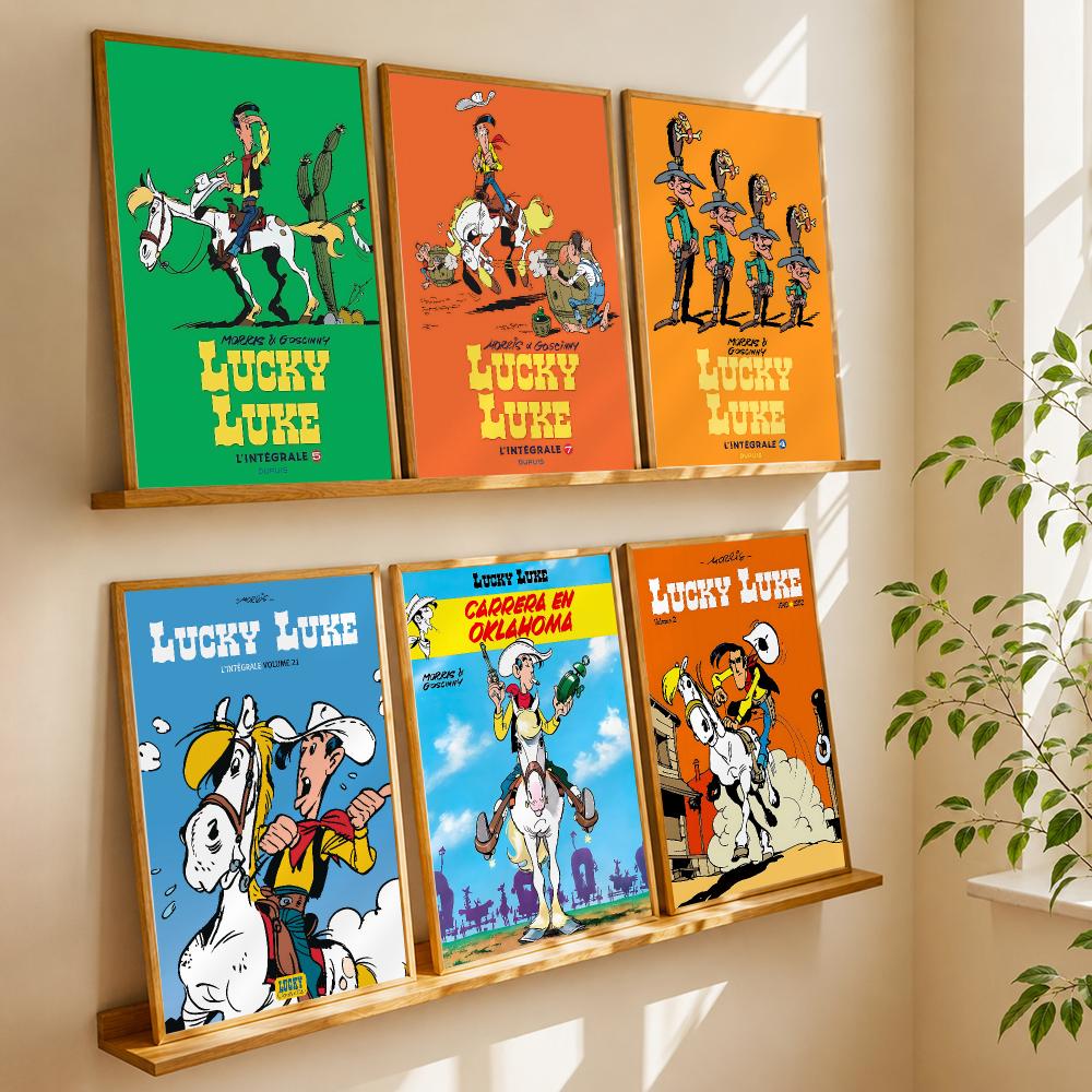 Anime Cosplay Wallpaper - Pôster de Anime L-lucky Luke em