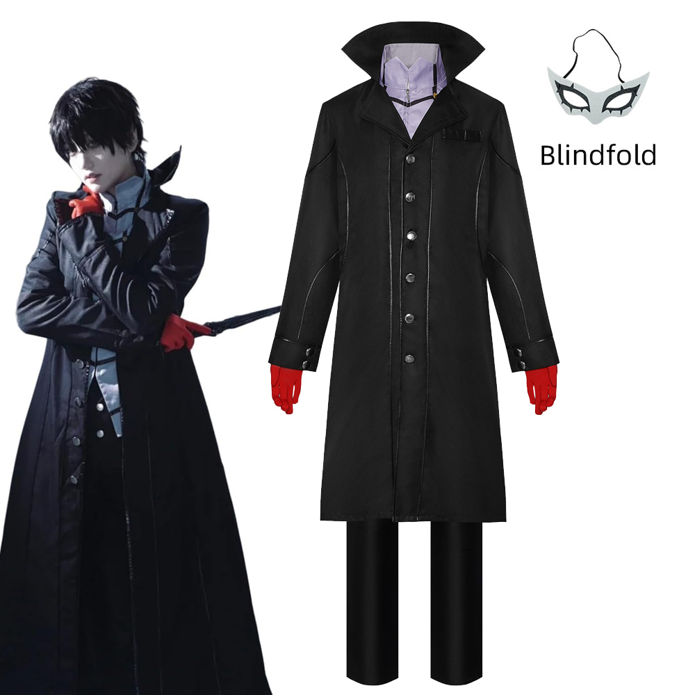 Anime Cosplay With Mask - Fantasia de Cosplay Joker Ren Amamiya