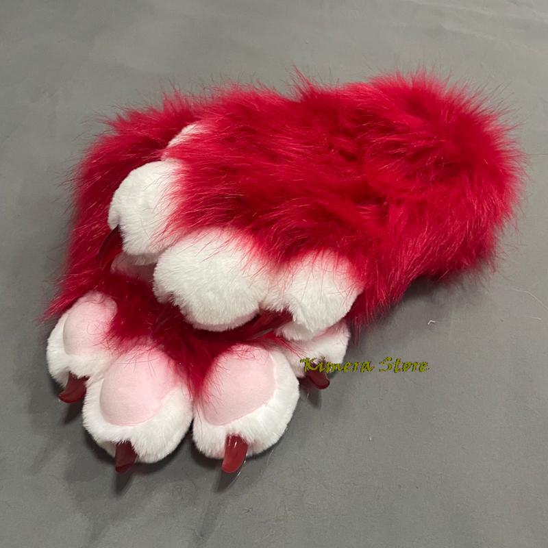 Luvas de Pata Peluda para Cosp - Anime Cosplay Kid avaliação e preço