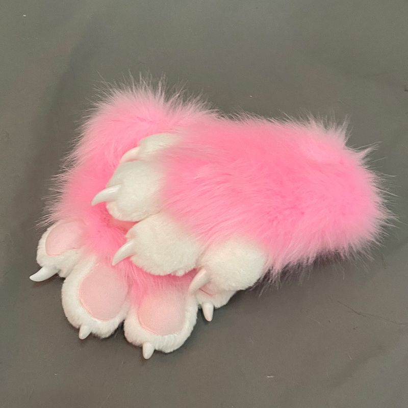 Luvas de Pata Peluda para Cosp - Anime Cosplay Kid avaliação e preço