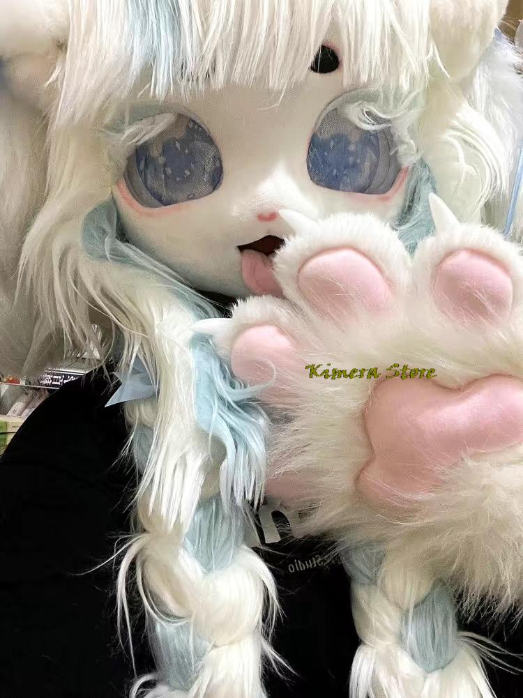 Luvas de Pata Peluda para Cosp - Anime Cosplay Kid avaliação e preço