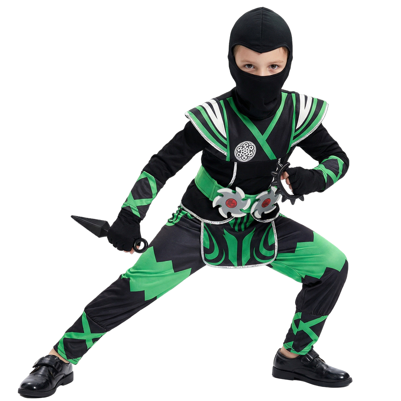 Conjunto de Fantasia de Ninja  - Anime Cosplay Kid avaliação e preço