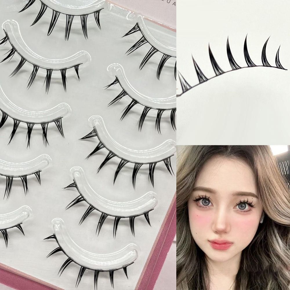Cílios postiços de vison falso - Anime Cosplay Makeup avaliação e preço
