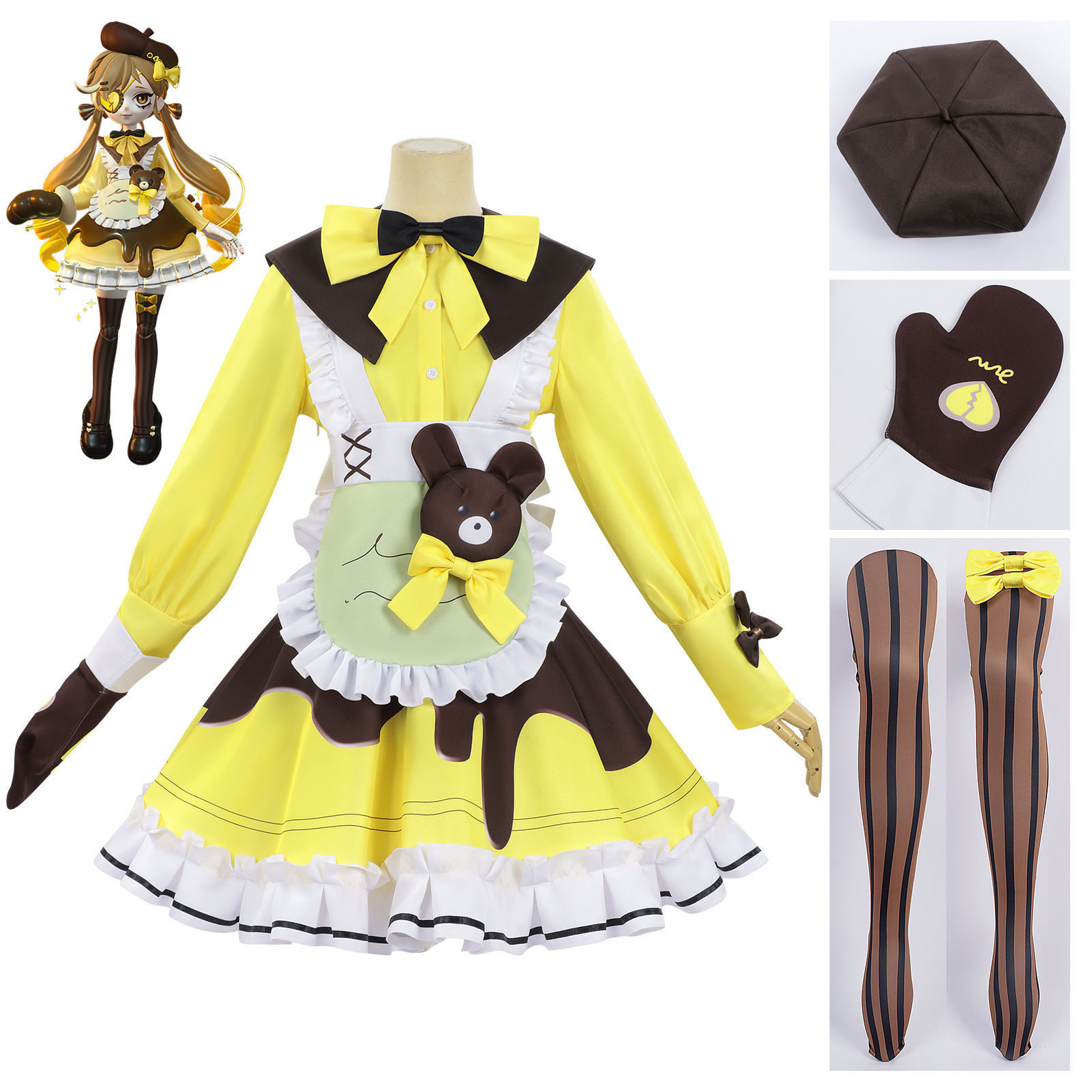 Fantasia de Cosplay Eggy Party - Anime Cosplay Kid avaliação e preço