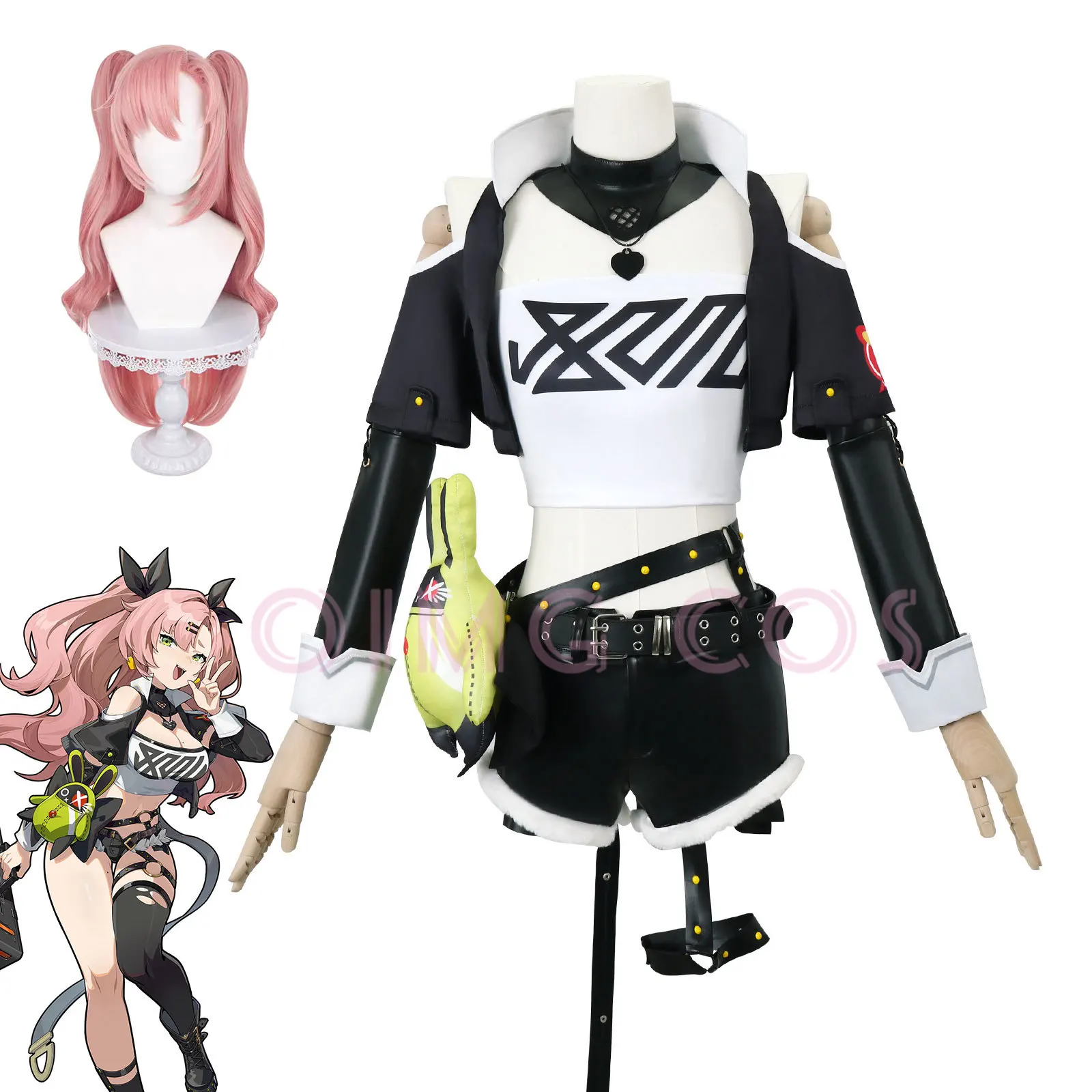 Fantasia de Cosplay Nicole Dem - Anime Cosplay Ladies avaliação e preço