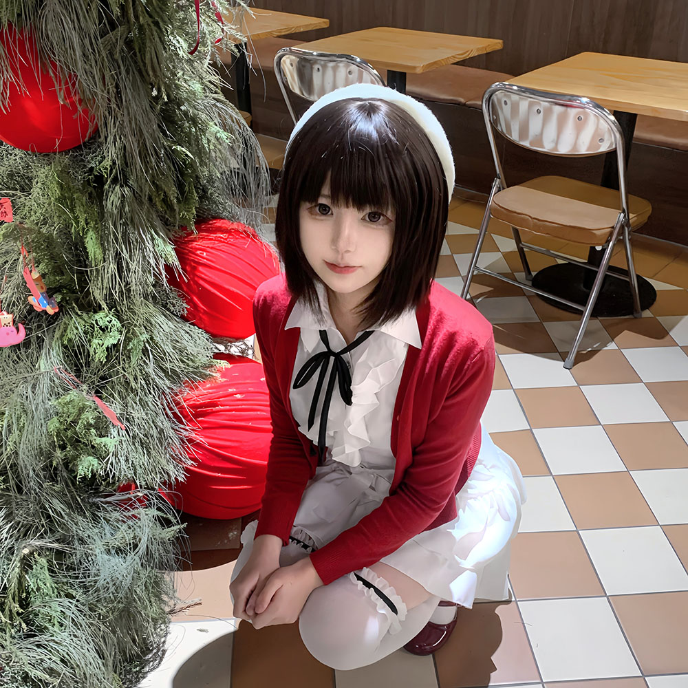 Menina casaco vermelho camisa  - Anime Cosplay Girl avaliação e preço