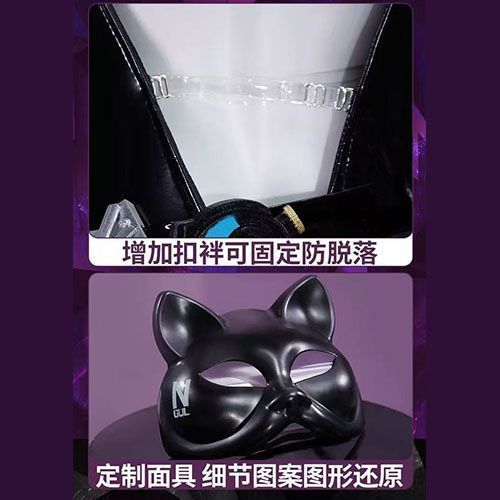 Fantasia de cosplay WHH Anime  - Anime Cosplay With Mask avaliação e preço