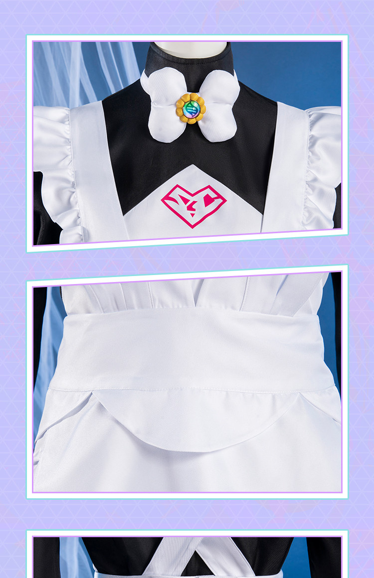 Fantasia de Cosplay de Maid Ha - Anime Cosplay Girl avaliação e preço