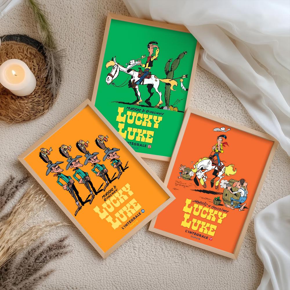 Pôster de Anime L-lucky Luke e - Anime Cosplay Wallpaper avaliação e preço