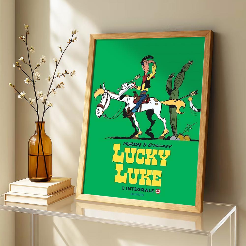 Pôster de Anime L-lucky Luke e - Anime Cosplay Wallpaper avaliação e preço