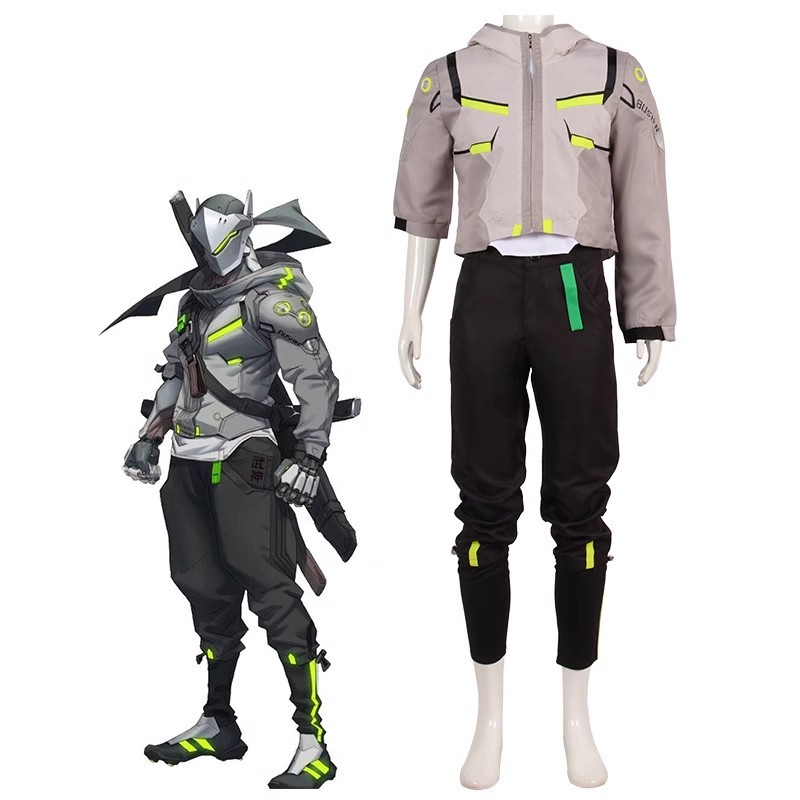 Fantasia de Cosplay Genji do J - Anime Cosplay With Mask avaliação e preço