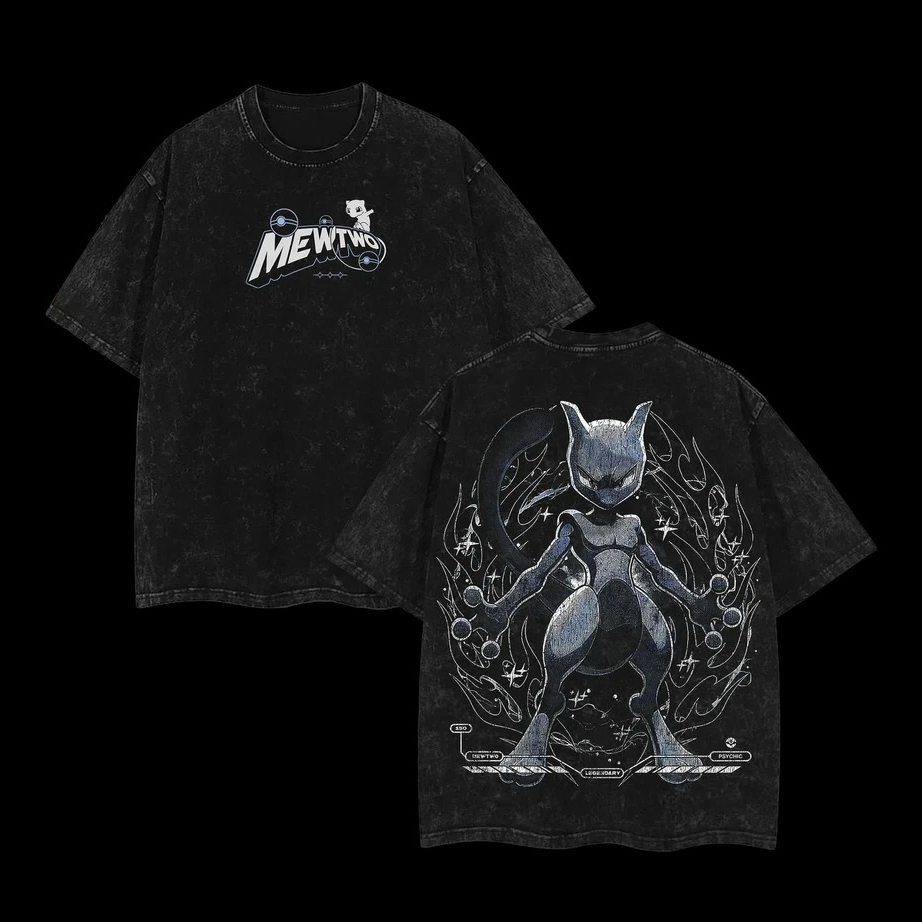 Camiseta de Anime Gyarados Mew - Anime Cosplay Couple avaliação e preço