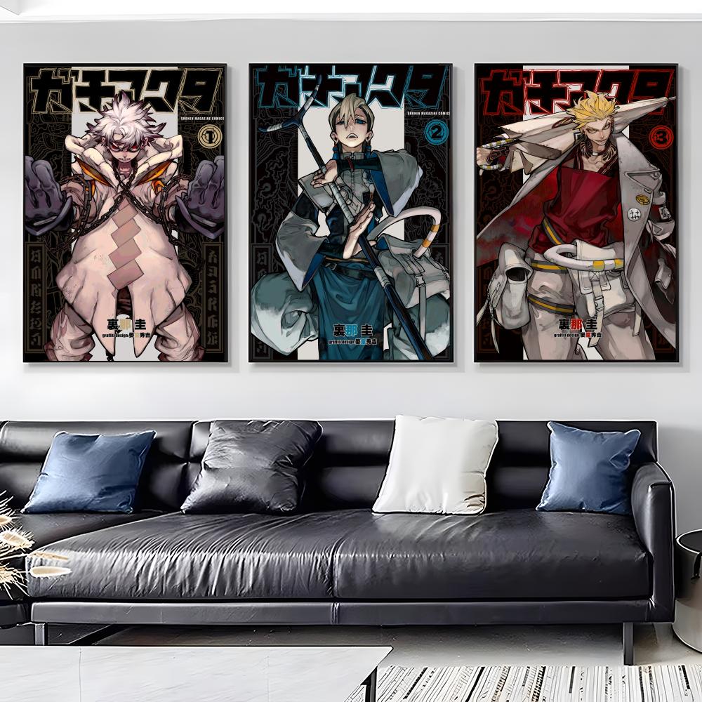 Anime G-GACHIAKUTA cartaz ades - Anime Cosplay Wallpaper avaliação e preço