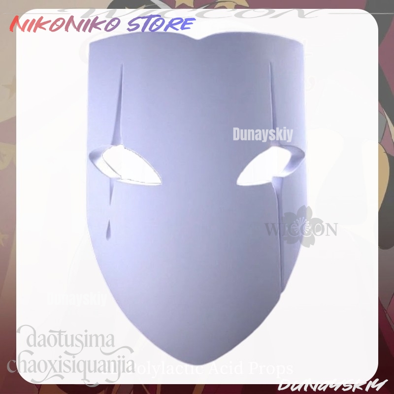Máscara 3D de Ácido Polilático - Anime Cosplay With Mask avaliação e preço