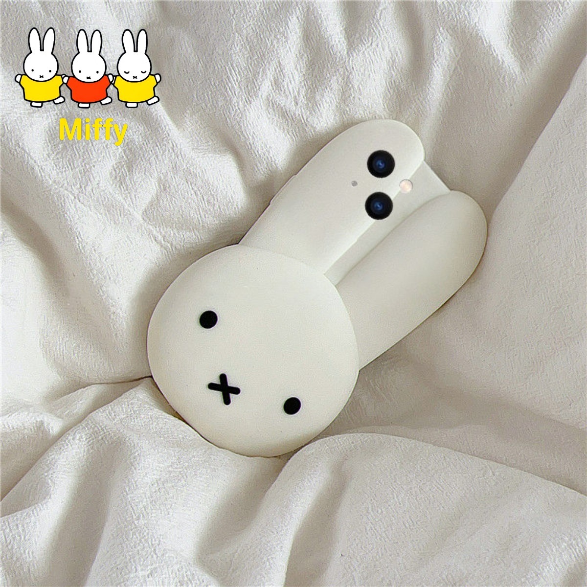 Miffy coelho branco silicone c - Anime Cosplay Images avaliação e preço
