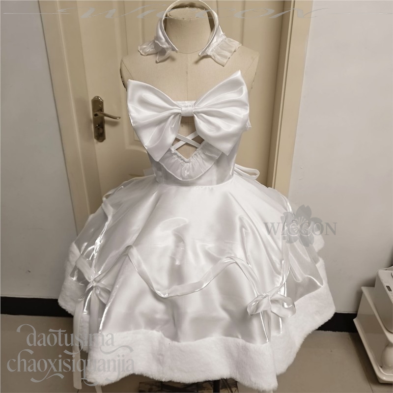 Fantasia de Cosplay Jirai Kei  - Anime Cosplay With Mask avaliação e preço